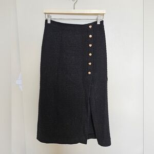 Rihoas A-Line knit midi skirt